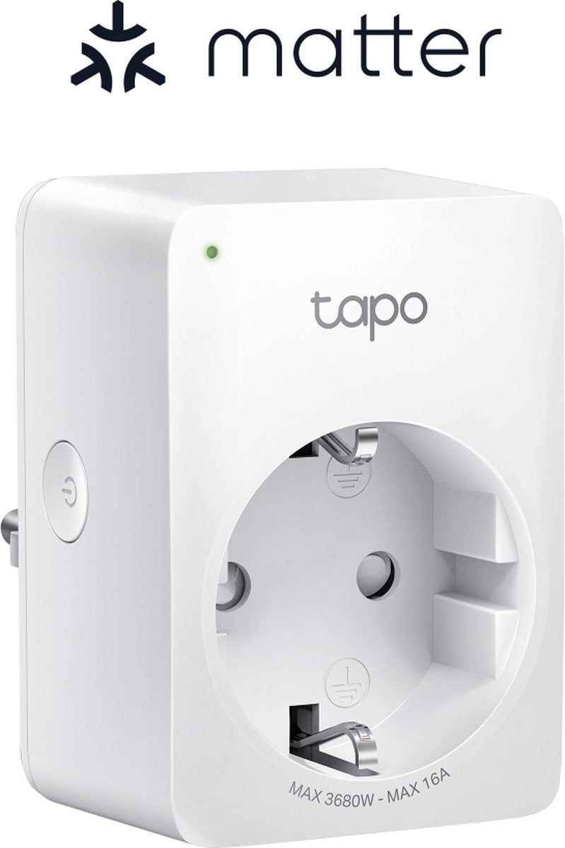 Tp-Link Tapo P110M – Mini-Smart-Stecker – Materie-zertifiziert – WLAN-Steckdose – Energieüberwachung