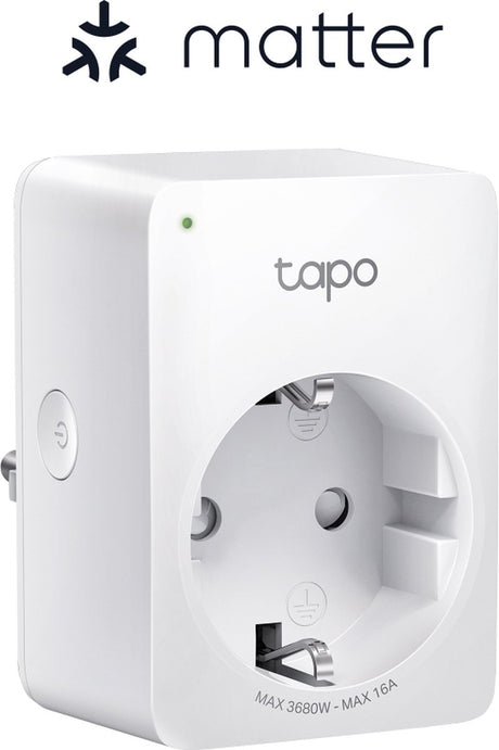 Tp-Link Tapo P110M – Mini-Smart-Stecker – Materie-zertifiziert – WLAN-Steckdose – Energieüberwachung