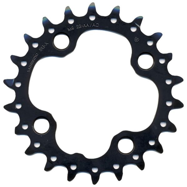 Shimano Kettenblatt SLX FC-M660 Kettenblatt-Unterlegscheibe. slx 22t.4-arm,64mm m660