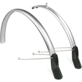 Eurofender Fender Set Scatto 28 x 51 mm Silber
