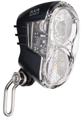 AXA Headlight Echo 15 Accendi da LED Dynamo Nero