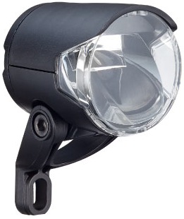 Herrmans Headlight H-Black Mr4 Dynamo Out Fonction avec Holder 100 120 Lumen