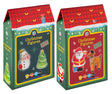 Moxy Selbstmaler Weihnachtsstatue 7cm, 2-teilig. 2 Arsch