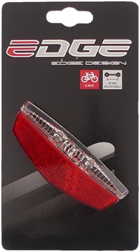 Edge Dragerachterlicht City Slimline 50 80mm E-Bike 6-48Volt