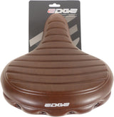 Edge Bicycle Saddle Urban XL Wave Brown