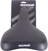 Edge bicycle saddle Towny with memory foam black