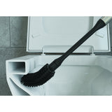 Metaltex Cleany Toilettenbürste + Halter 13x8x47 cm schwarzer Edelstahl