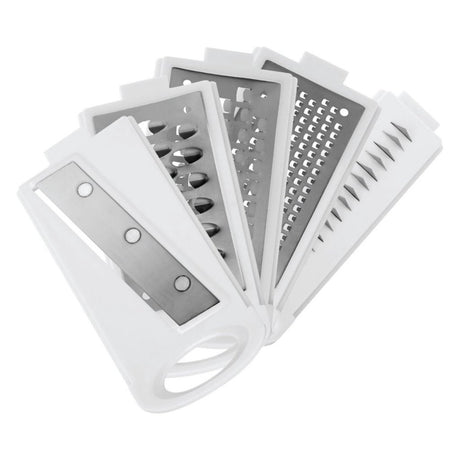 Metaltex Profi Mandolino 5in1 Reibe weiß