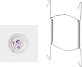 Tomado-metaltex Tellerhalter 9-18cm silber