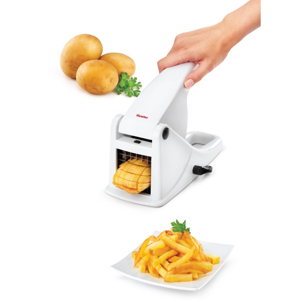 Metaltex Küchenhelfer Kartoffel plus Frietsnijder Weiß