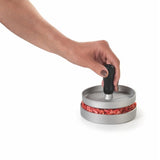 Metaltex Küchenhelfer Hamburgerpresse 11,5 cm Stahl schwarz