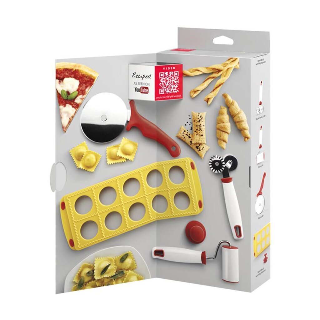 Metaltex Deko Food Line Set für Pasta und Pizza