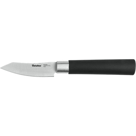 Metaltex Asia Büromesser 19 cm aus schwarzem Edelstahl