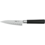 Metaltex Asia Meat Knife de 23 cm de acero inoxidable negro