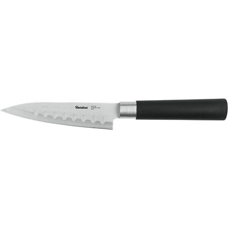 Metaltex Asia Tranchiermesser 23 cm aus schwarzem Edelstahl