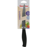 Metaltex Comfort Küchenmesser 23 cm aus schwarzem Edelstahl