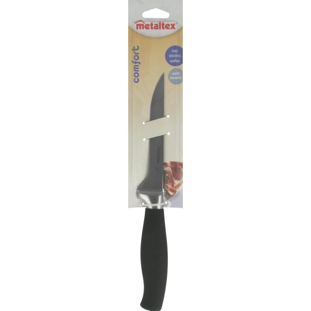 MetalTex Comfort Meat Knife 28 cm svart rostfritt stål