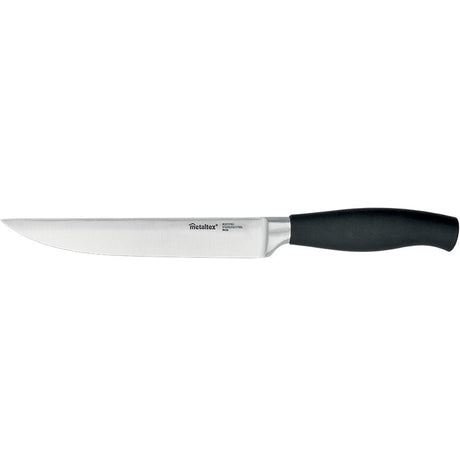Metaltex Comfort Tranchiermesser 33 cm aus schwarzem Edelstahl