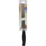Metaltex Comfort Brotmesser 33 cm aus schwarzem Edelstahl