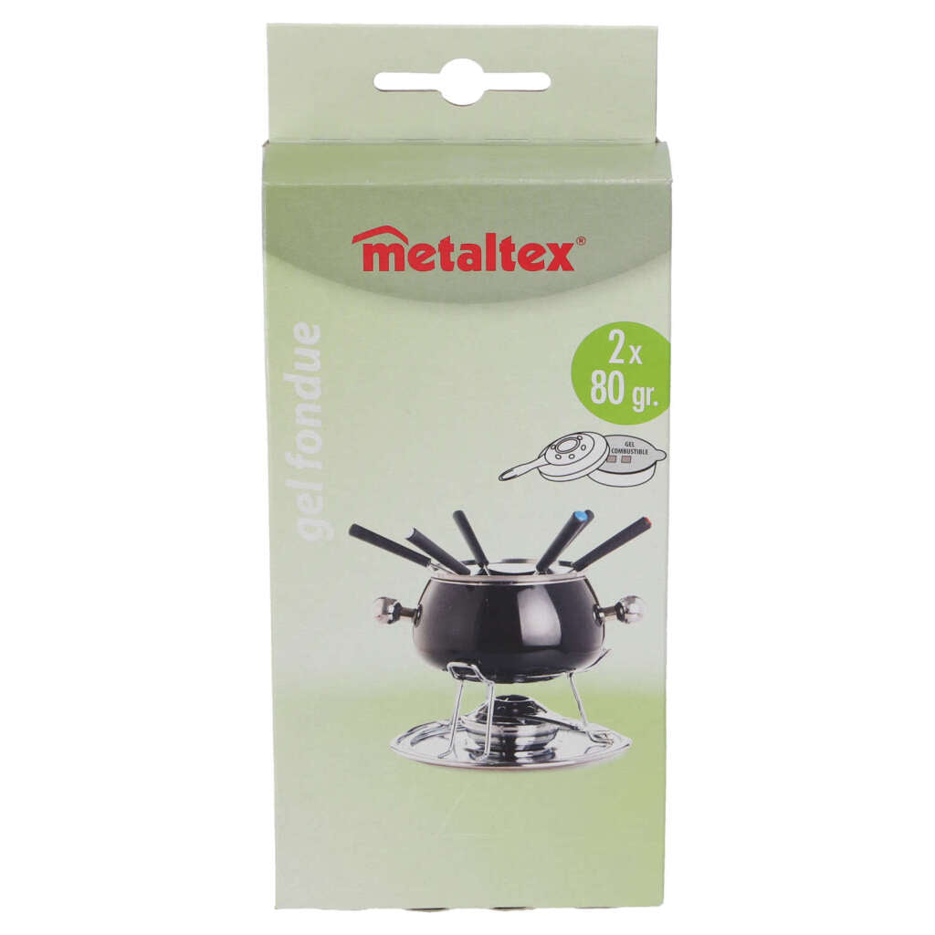 Metaltex Fondue Brandgel 2 pièces