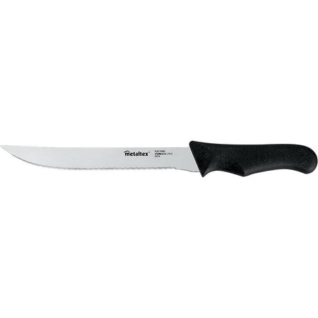 Filetiermesser der Metaltex-Linie 31 cm aus schwarzem Edelstahl
