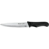 Metaltex Basic Line Kochmesser 28 cm aus schwarzem Edelstahl