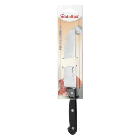 Metaltex Profi-Kochmesser 28 cm aus schwarzem Edelstahl