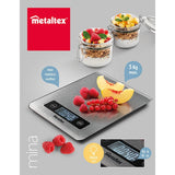 MetalTex Kitchen Helpers Mina Digital Kitchen Scale rostfritt stål