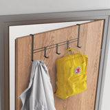 Metaltex Türgarderobe 38x15x4,5 cm schwarz