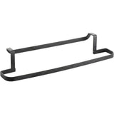 Metallex Galileo Handduchshalter 30x8x5 cm schwaarz