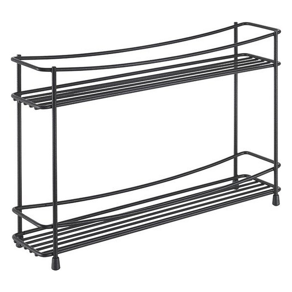 Metaltex Kumino Herb Rack Matte Black Metal