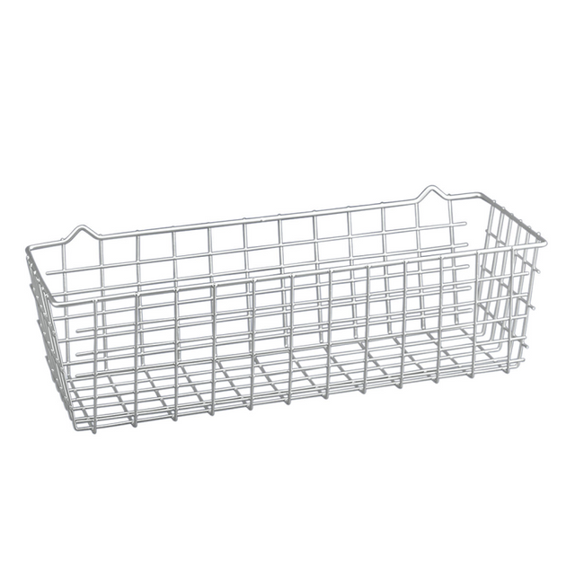 Metaltex - Koala-Korb - 33 x 12 x 9 cm - Silber - zum Aufhängen oder Hinstellen
