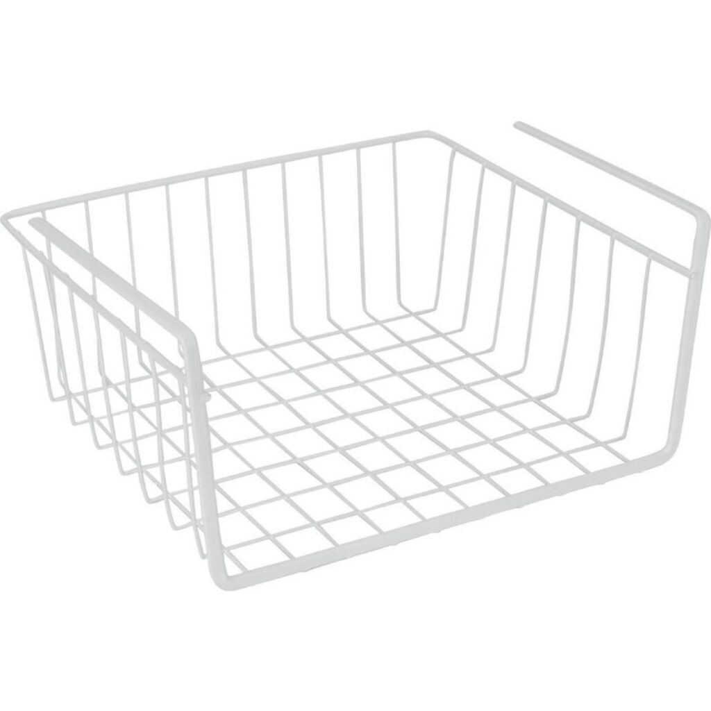 METALTEX Hang basket 30x26x14 cm white metal