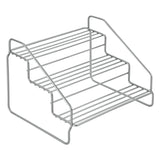 Metaltex urt trapp 20x18x15 cm sølv