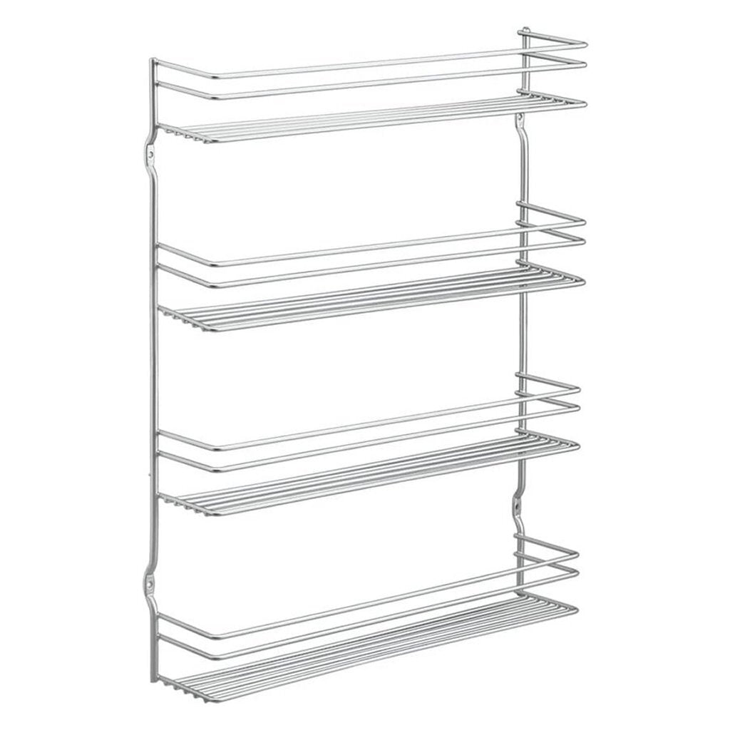 Metaltex Metaltex Space Saver Kitchen Pepito Herb Rack 4 pisos 36x8x45 cm de plata