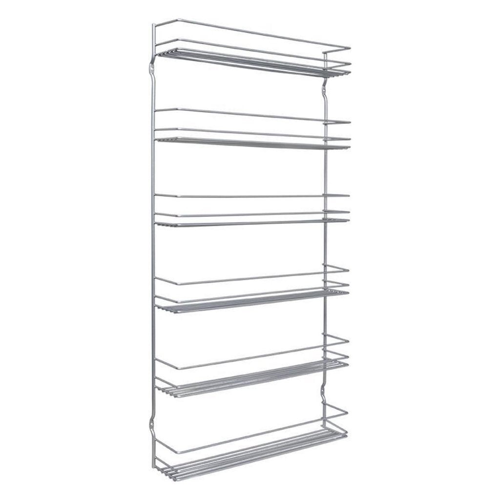 MetalTex Pepito Herb Rack 6 våningar 36x8x71 cm silver