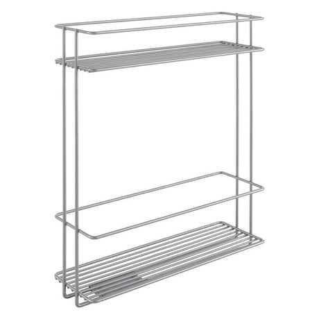 Metaltex Space Saver Smart Kitchen ausziehbarer Waschbecken Schrank Rack 11x38x34 cm Silber