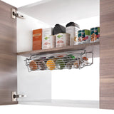 MetalTex Foldble Spice Rack 40x28x33 cm silver