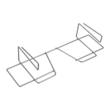 Metaltex Frischhaltefolienhalter 33x12x9 cm silber