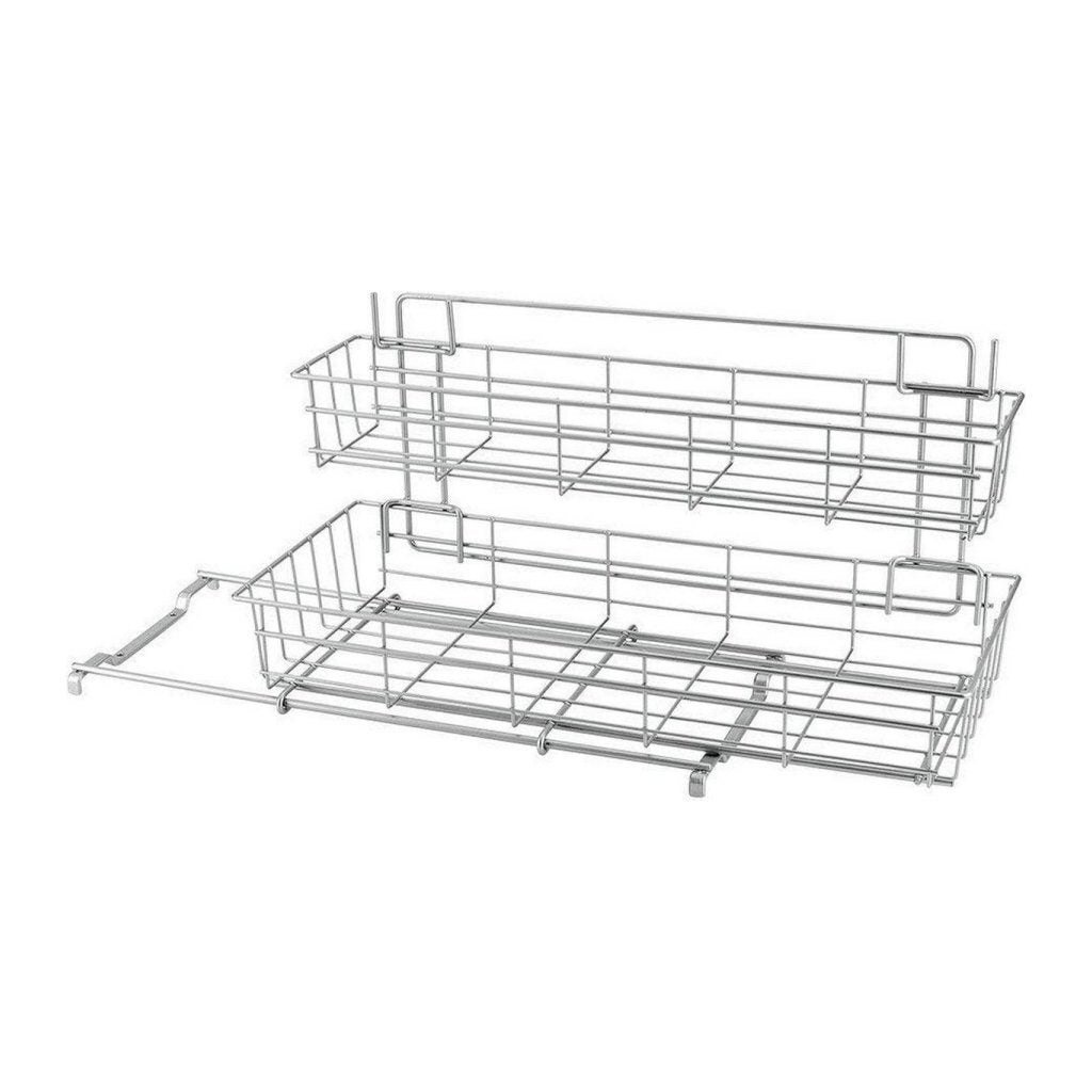 MetalTex Metaltex Extendable Storage stojalo 20x58x28 cm srebro