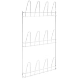 Metaltex Wall Shoe Rack Penny 6 par sko 41x77 cm hvid