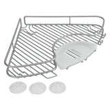 Mallotex Eck Rack 29x4 cm Sëlwer