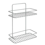 Tomado-Metaltex Tomado Metaltex Reflex Badezimmerregal 2 Ebenen silbergrau