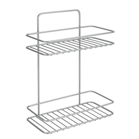 Tomado-Metaltex Tomado Metaltex Reflex Badezimmerregal 2 Ebenen silbergrau