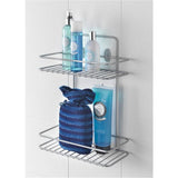 Tomado-Metaltex Tomado Metaltex Reflex Badezimmerregal 2 Ebenen silbergrau