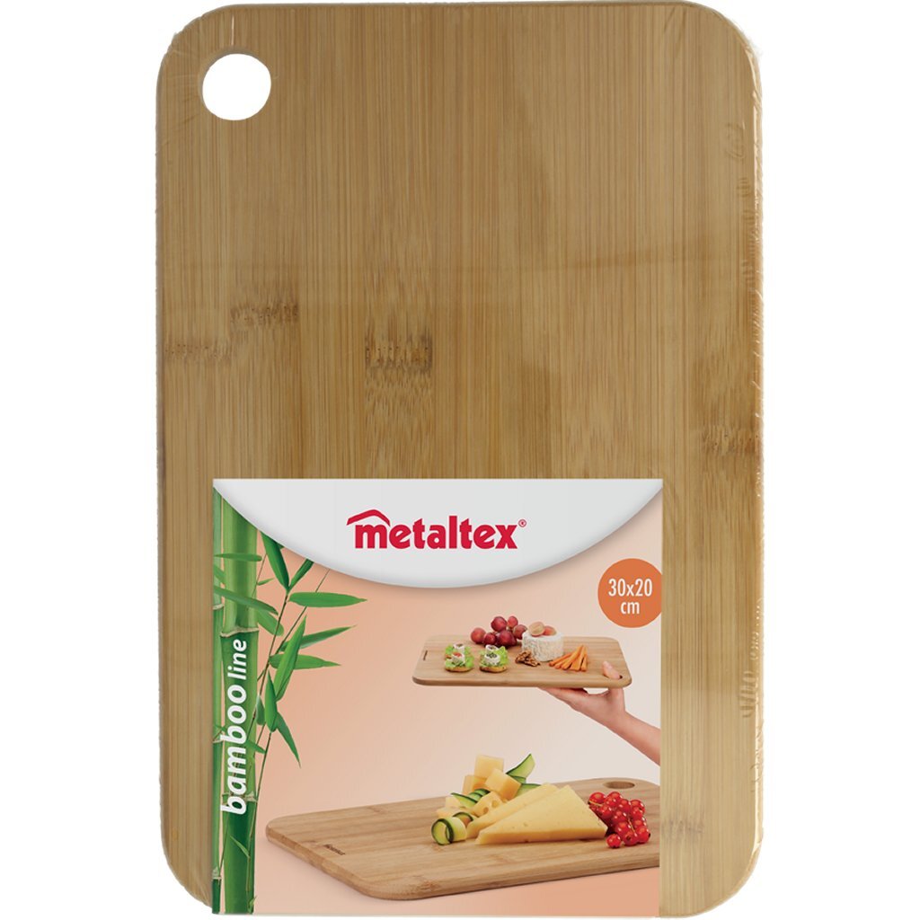 Metaltex metaltex bambooplank 30x20x1 cm