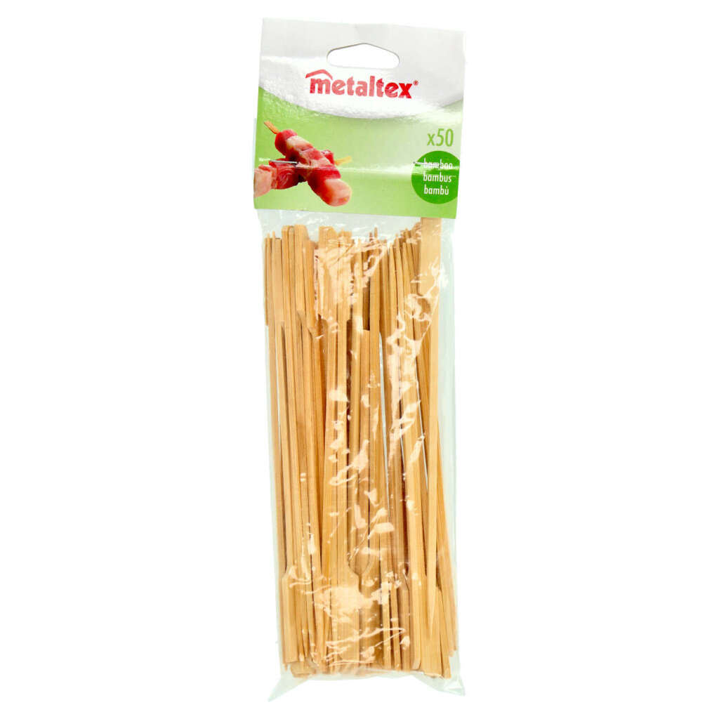 Metaltex Bamboo Cocktail Sticks 20 cm 50 piezas