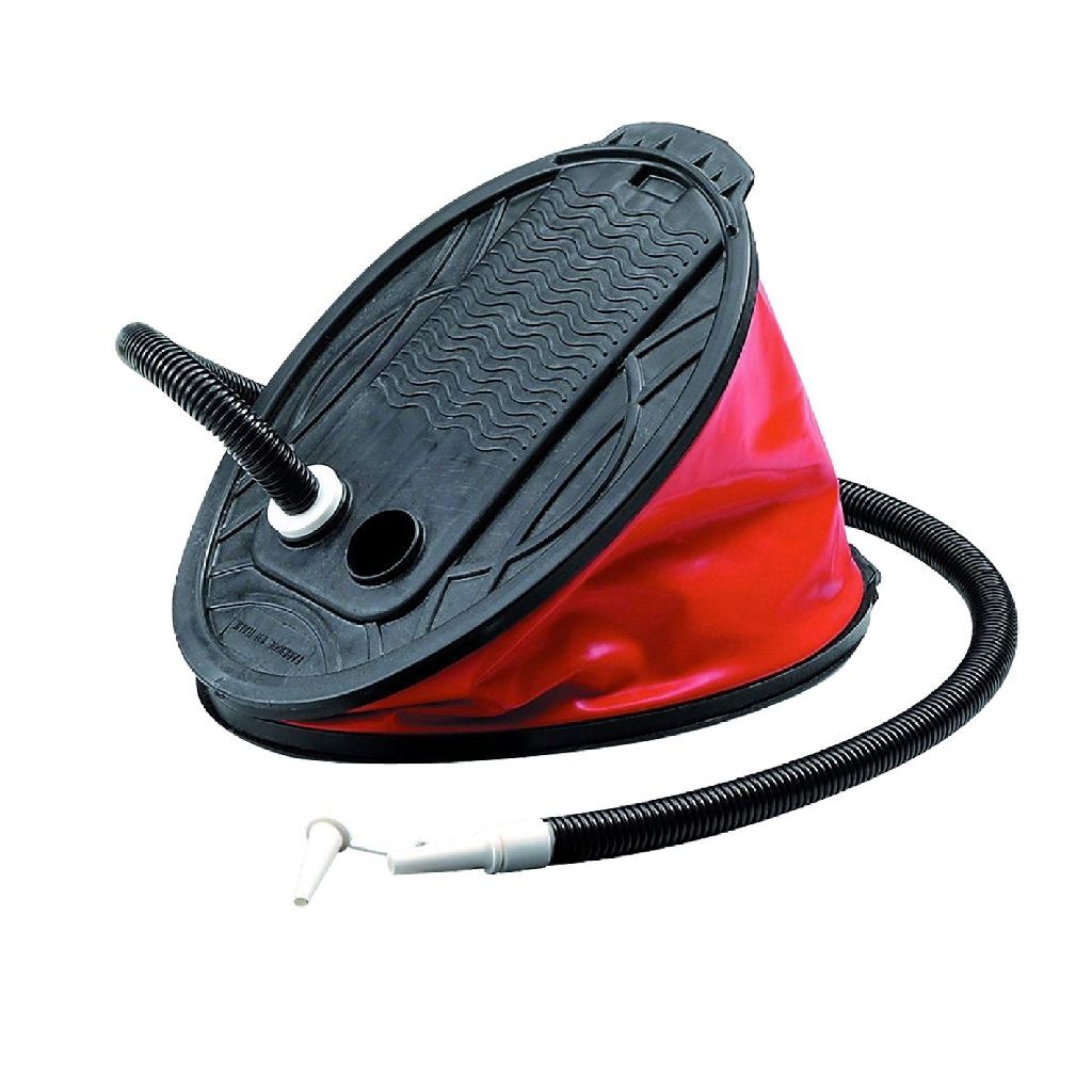 Balgfußpumpe 5l schwarz rot