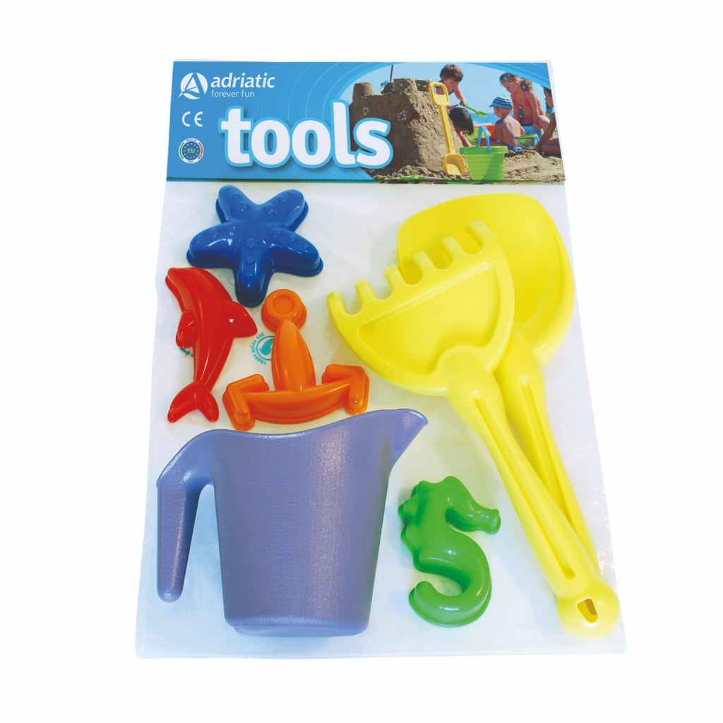 Adriatic sand play set 7-piece