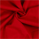 Creativ Company Stoff, B: 145 cm, 140 gr, rot, 5 m 1 Karton